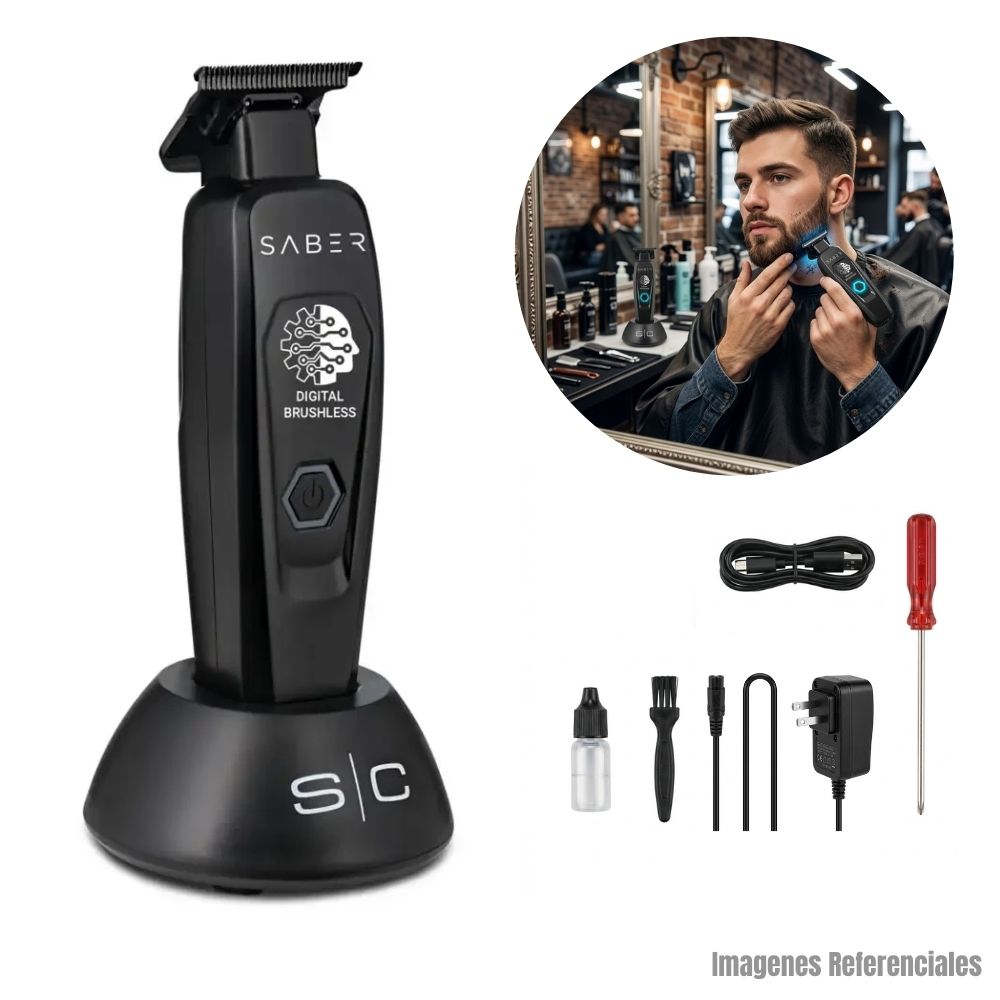 TRIMMER CORDLESS STYLECRAFT SABER BLACK - SC403B - 3