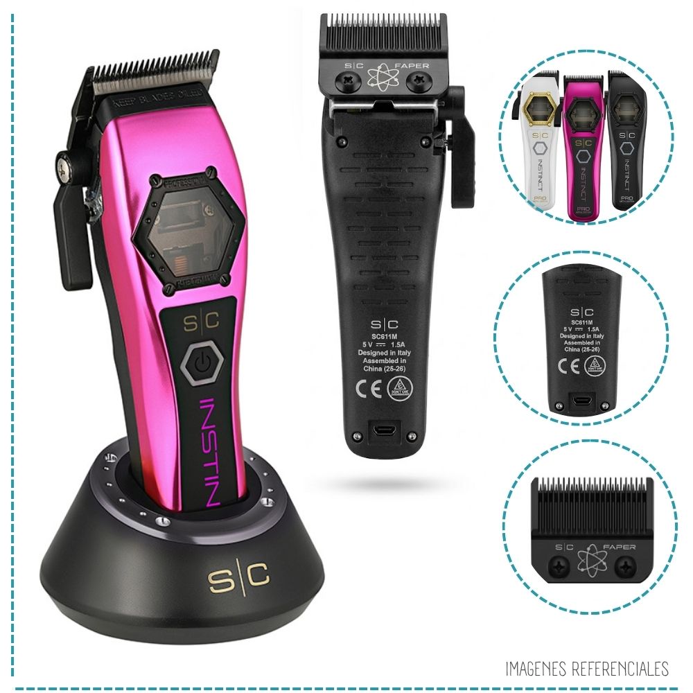MAQUINA CORDLESS STYLECRAFT INSTINCT METAL EDITON - SC611M - 2
