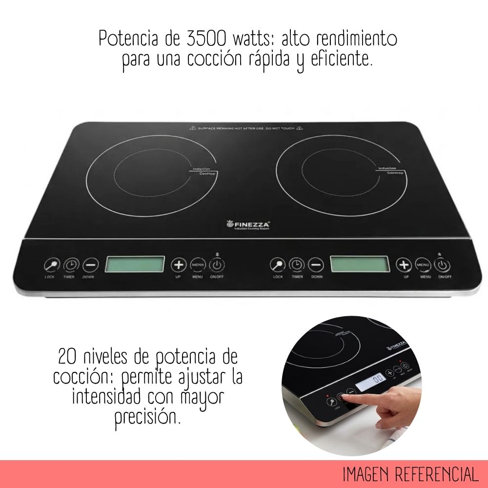 COCINA DE INDUCCIÓN 2 HORNILLAS (FZ-315IN-2) - 2
