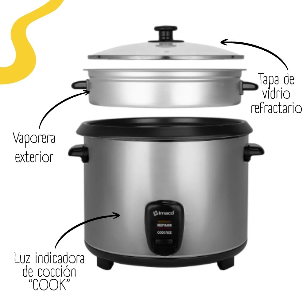 OLLA ARROCERA IMACO DE 2.8 LT - IRC281 - 3