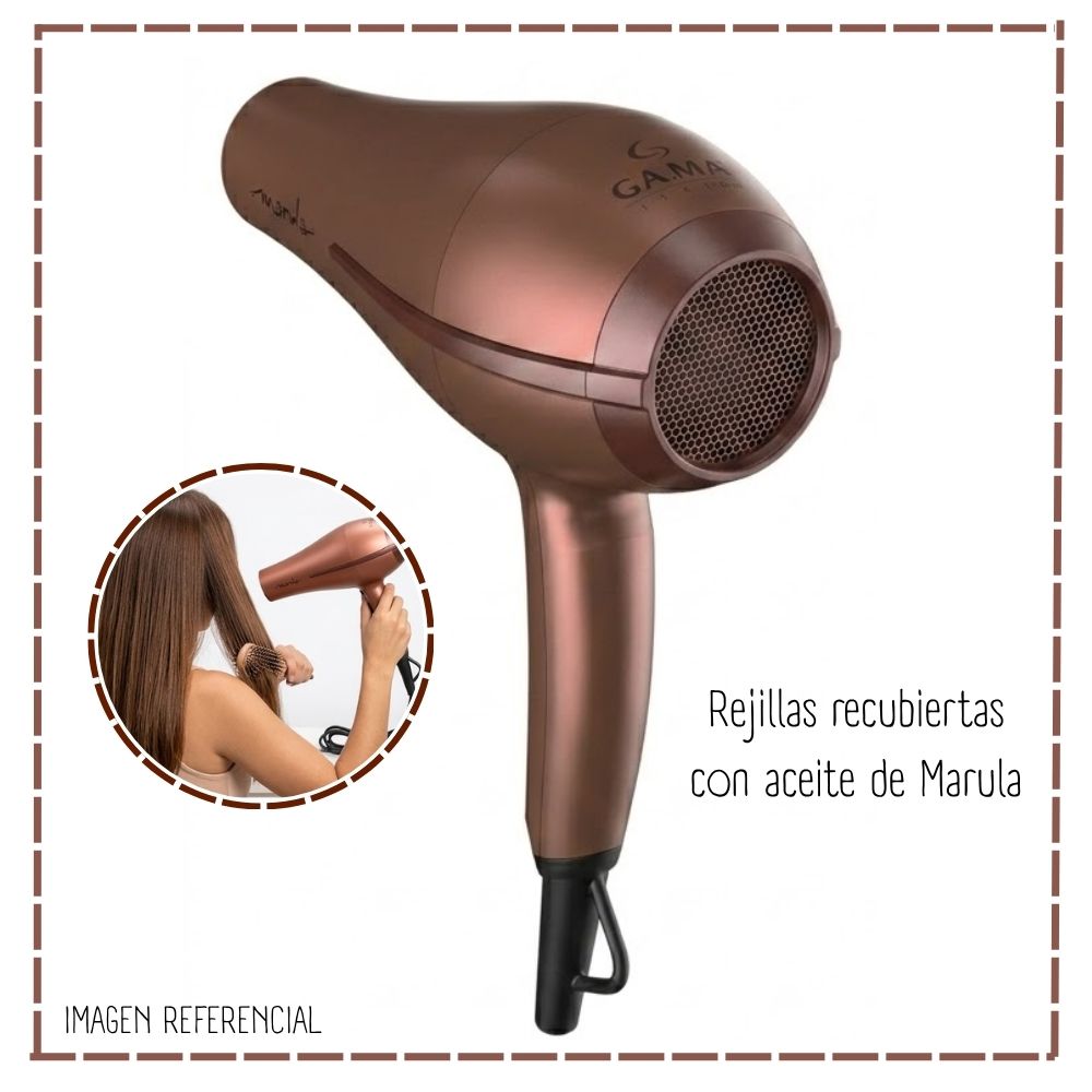 SECADORA DE CABELLO GAMA BORA MARULA 4D - 4