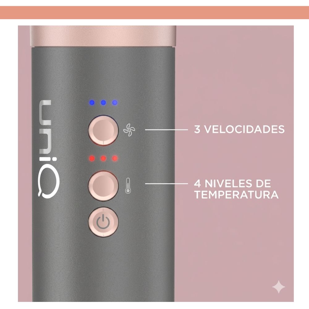 CEPILLO MODELADOR GAMA UNIQ FLOW 9 EN 1 MULTISTYLER - 5