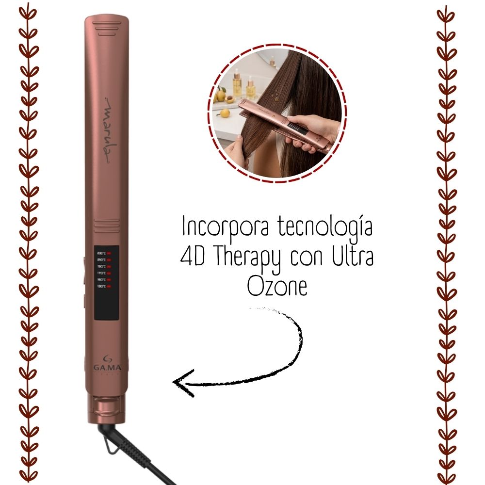 PLANCHA DE CABELLO GAMA MARULA ELEGANCE LED - BECHS0000002223 - 2