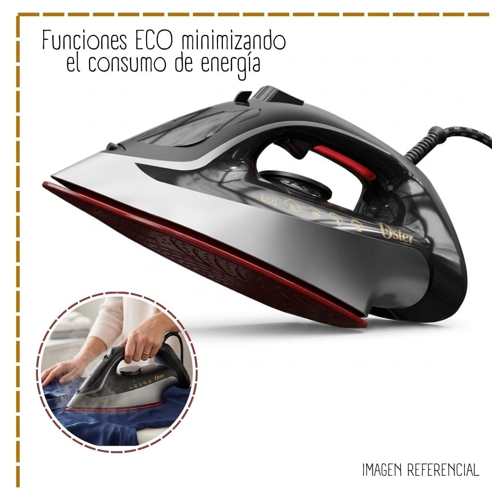 PLANCHA A VAPOR OSTER TECNOL. AEROCERÁMICA - GCSTAC6953 - 2