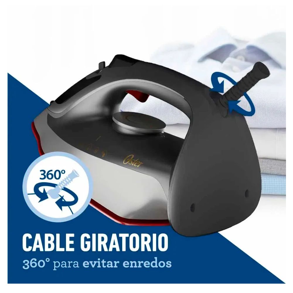 PLANCHA A VAPOR OSTER TECNOL. AEROCERÁMICA - GCSTAC6953 - 6