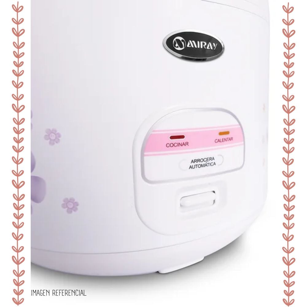OLLA ARROCERA MI-RAY OM-T339 1.8L BLANCO - 5