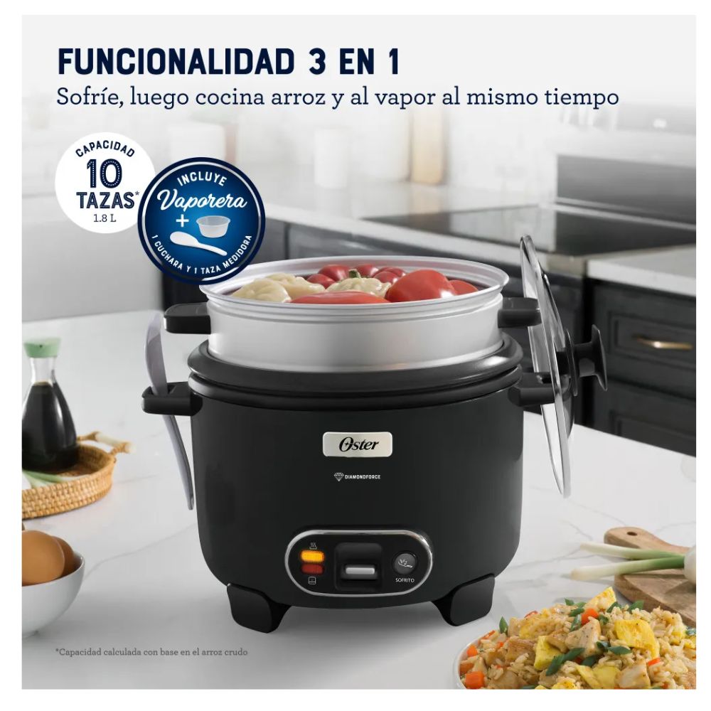 OLLA ARROCERA OSTER 3 EN 1 2.2L – CKSTRC12DFBLK-053 - 5
