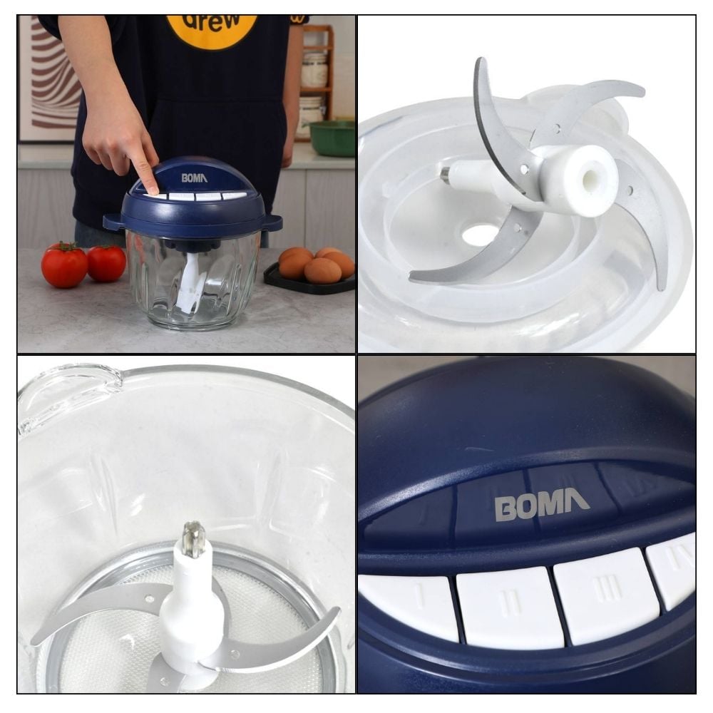 PROCESADOR DE ALIMENTOS BOMA DE 500W - BM-7018 - 4