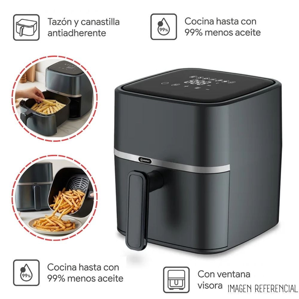 FREIDORA DE AIRE DIGITAL MIRAY DE 3LT - OFM-112 - 2