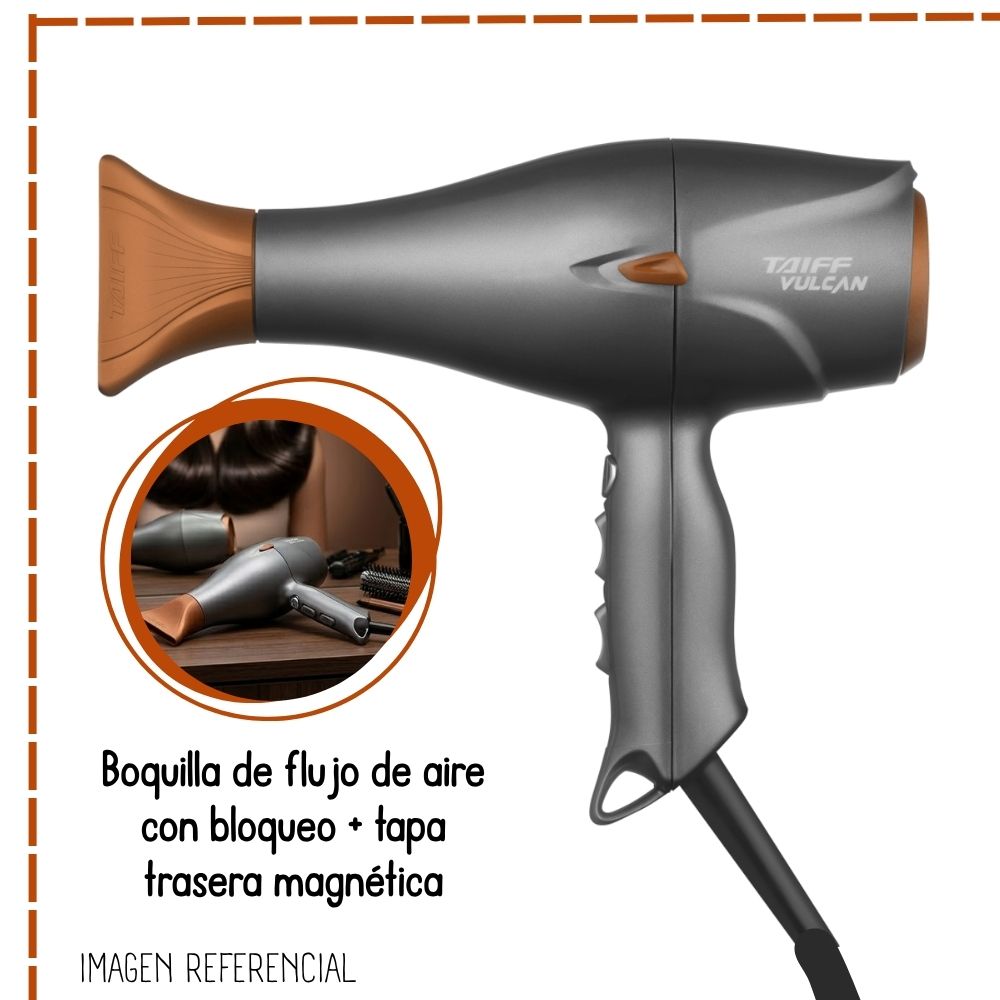 SECADORA DE CABELLO TAIFF VULCAN 2500W - 4