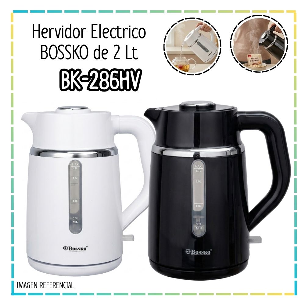 HERVIDOR ELECTRICO BOSSKO BK-286HV - 1