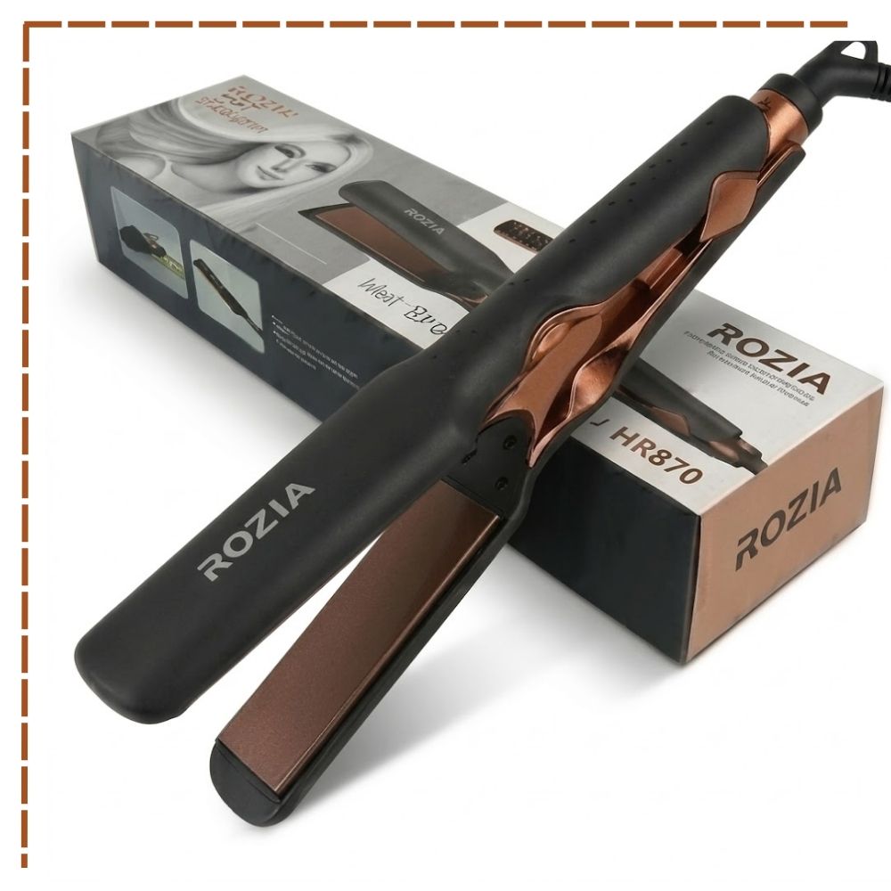 PLANCHA ALISADORA DE CABELLO ROZIA HR-870 - 4