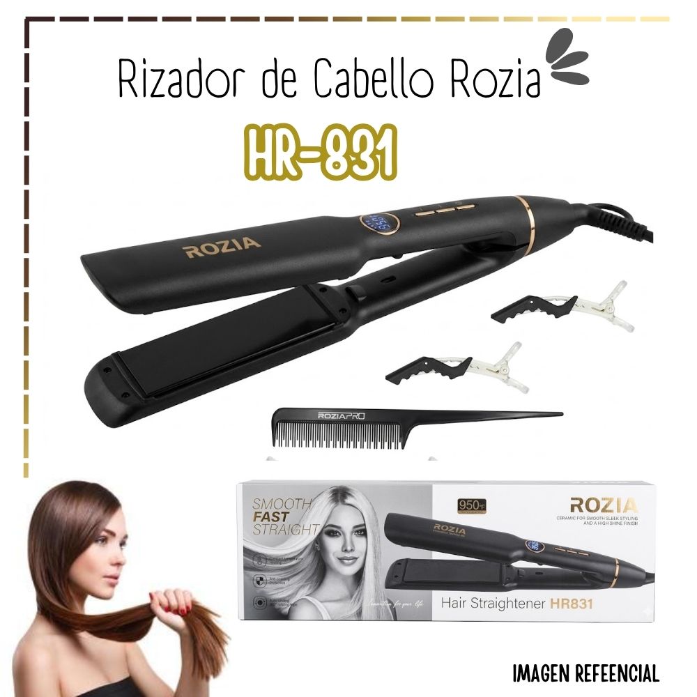 PLANCHA ALISADORA ROZIA HR-831 - 1