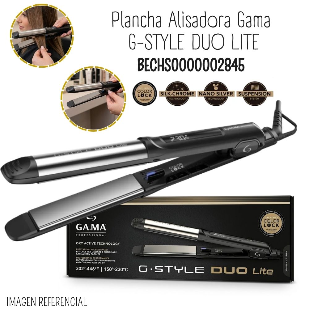 PLANCHA ALISADORA GAMA G-STYLE DUO LITE BECHS0000002845 - 1