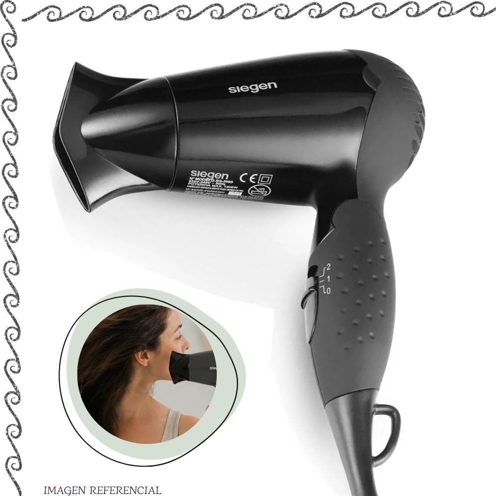 MINI SECADORA DE CABELLO SIEGEN SG-3005 - 5