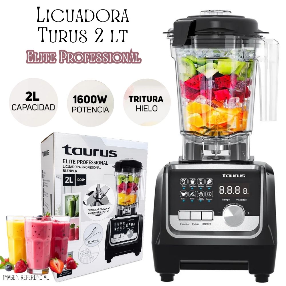 LICUADORA TURUS 2 LT ELITE PROFESSIONAL - PE9120890A - 1