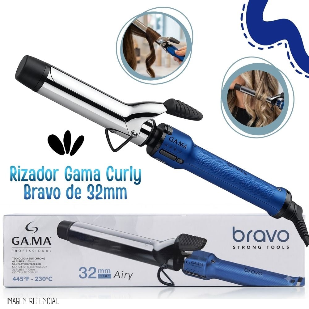 RIZADOR DE CABELLO GAMA CURLY BRAVO DE 32MM - BECCG0000000466 - 1