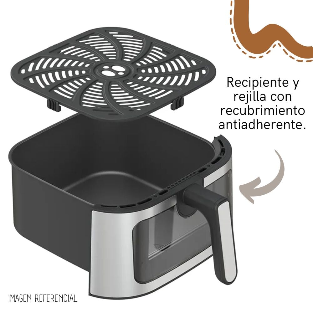 FREIDORA DE AIRE TAURUS 8LT 2100W AERO CRISPY II - PE9900250A - 3
