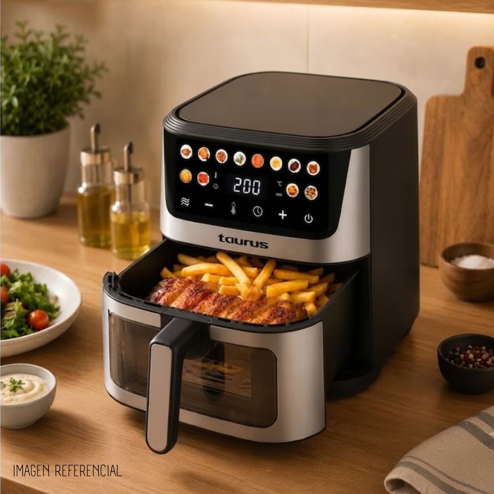 FREIDORA DE AIRE TAURUS 8LT 2100W AERO CRISPY II - PE9900250A - 5