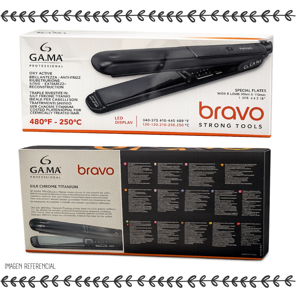 PLANCHA ALISADORA GAMA IHT BRAVO LED OA - BECHS0000002905 - 7