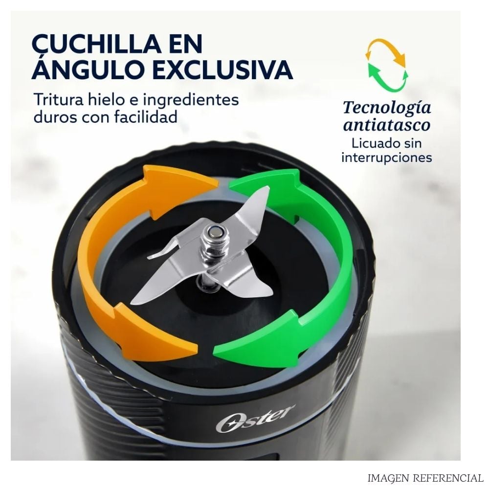 LICUADORA OSTER PORTÁTIL GOMAX 590ML BLSTGFP-B20-000 – NEGRO - 4