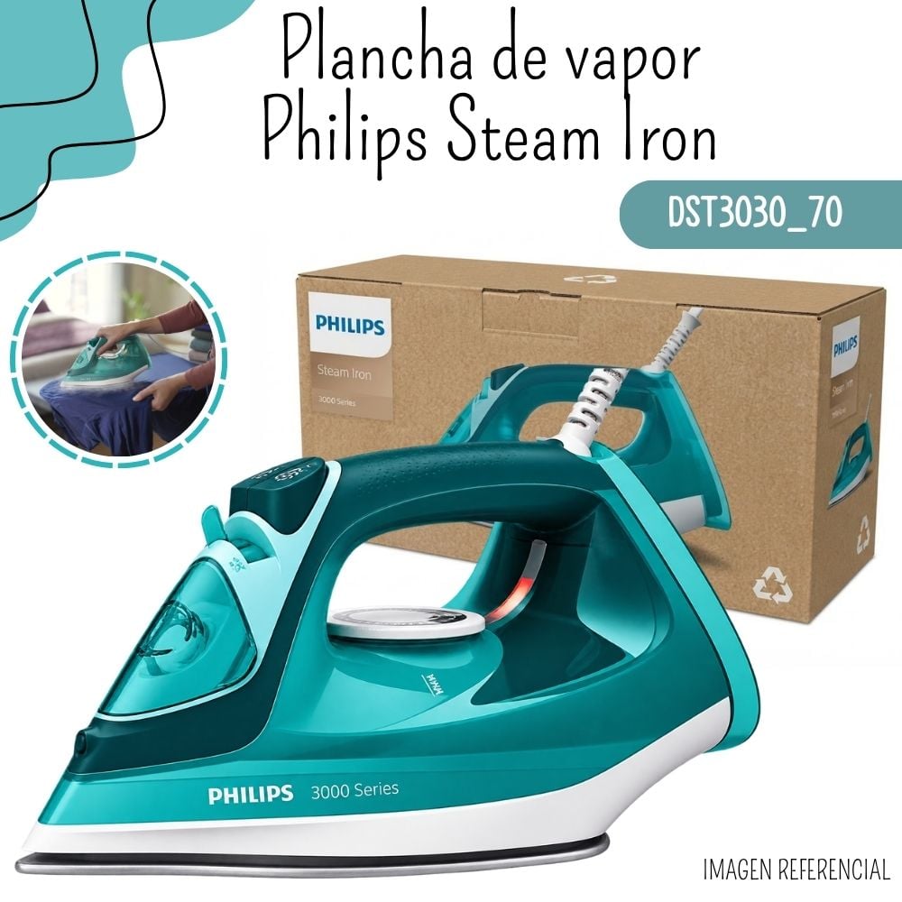 PLANCHA DE VAPOR PHILIPS STEAM IRON DST3030/70 - 1