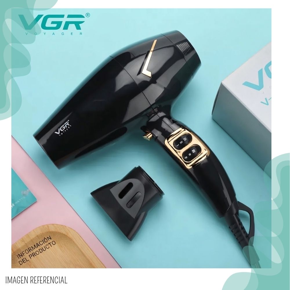 SECADORA DE CABELLO VGR 2200 WATTS - V-423 - 2