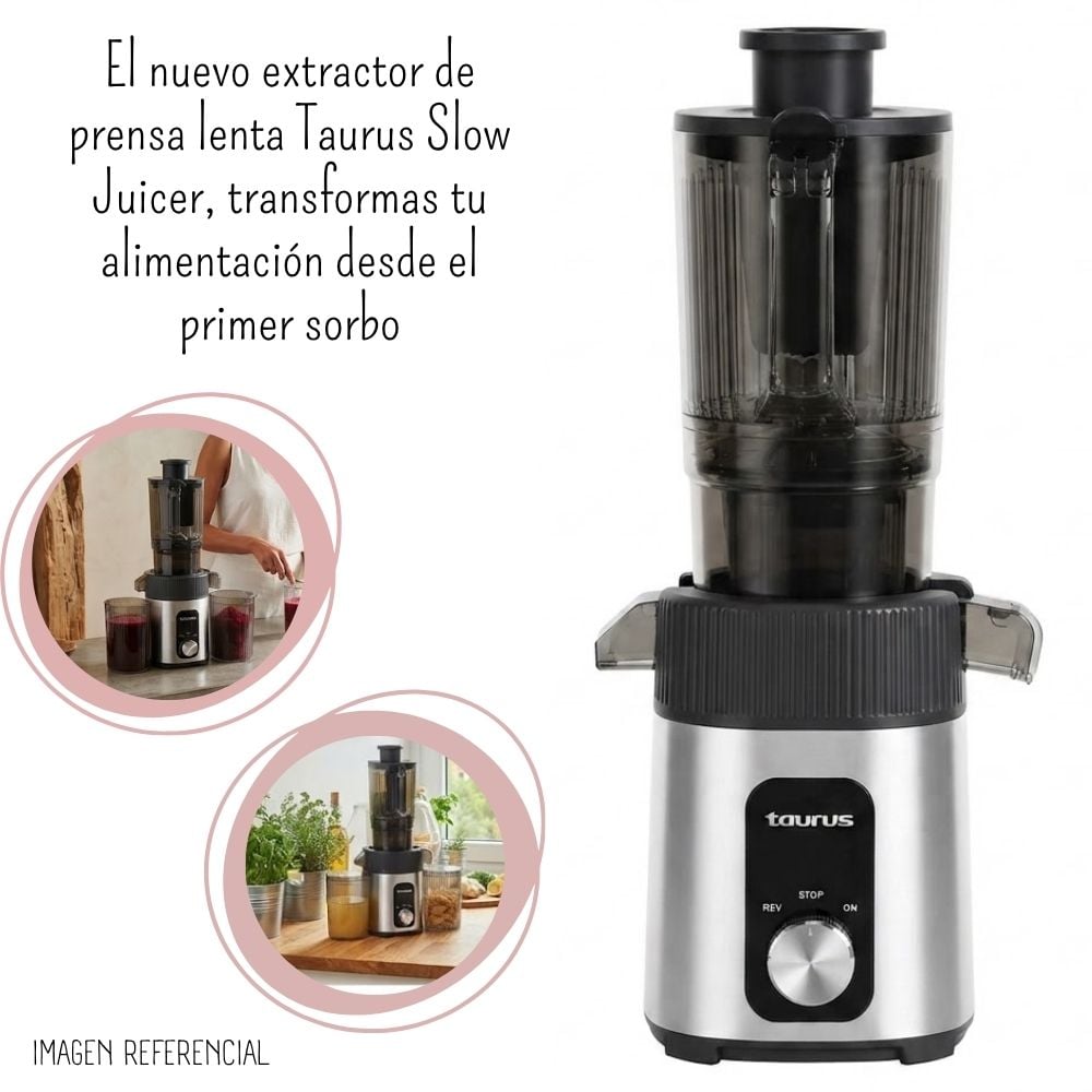 EXTRACTOR DE JUGOS DE PRENSADO MOD. SLOW JUICER PE9240350A - 3