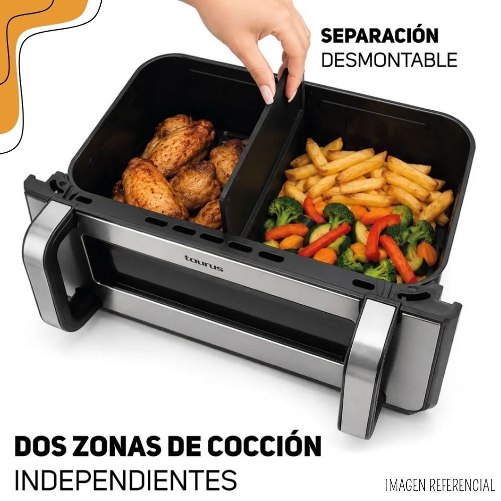 FREIDORA DE AIRE TAURUS MOD. DOUBLE AIR FRYER - PE9720100A - 3