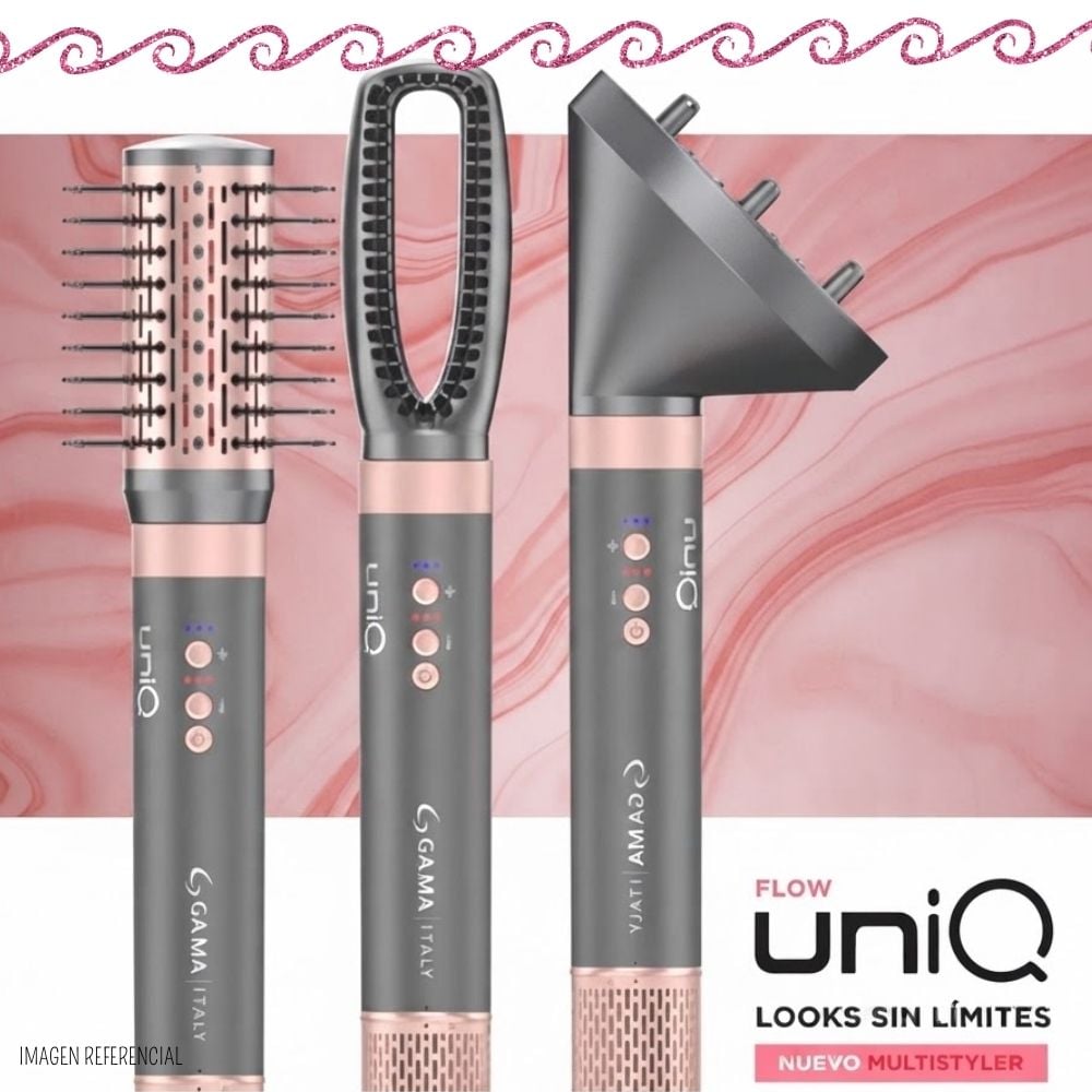 CEPILLO MODELADOR GAMA UNIQ FLOW 12 EN 1 MULTISTYLER - HDCBR0000000669 - 3