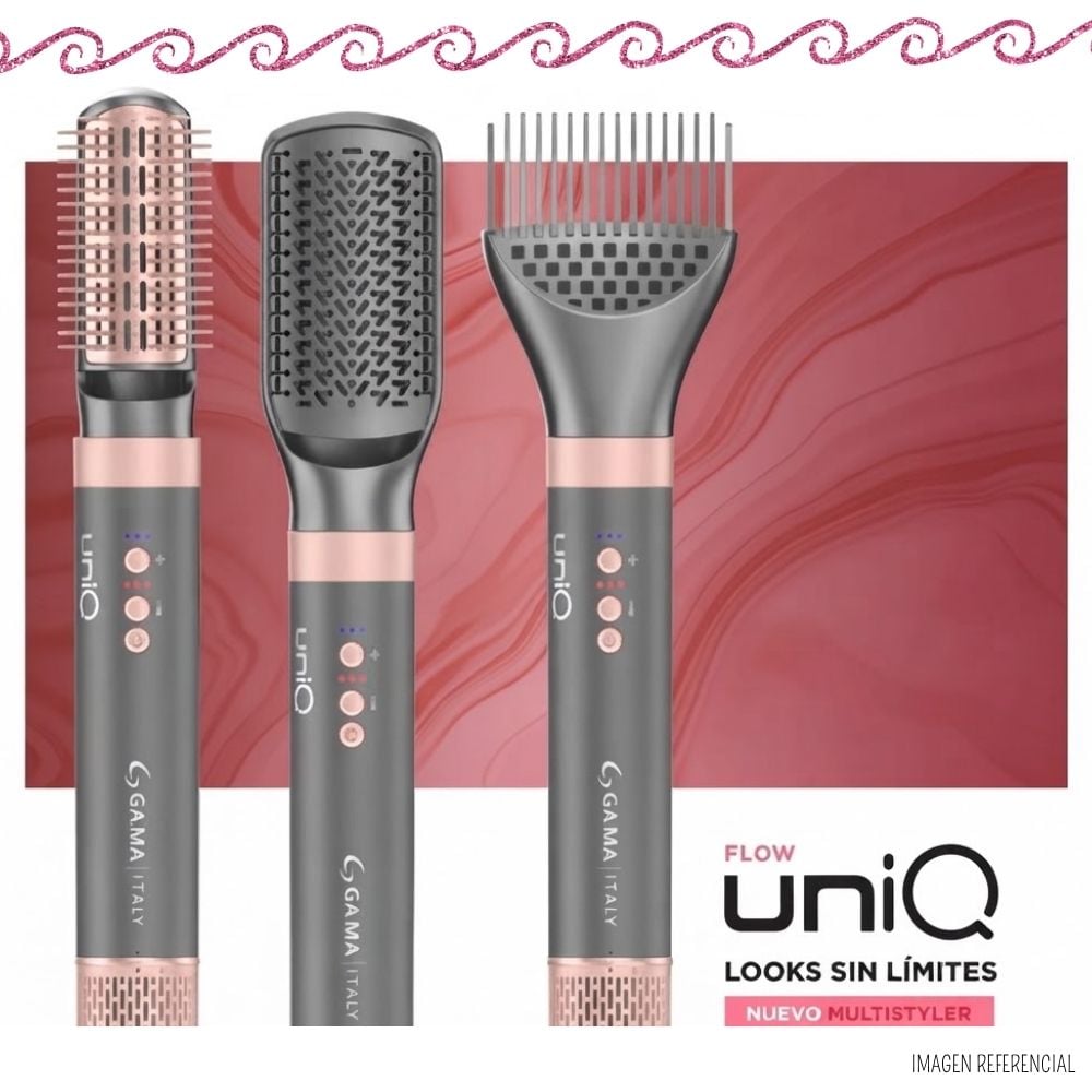 CEPILLO MODELADOR GAMA UNIQ FLOW 12 EN 1 MULTISTYLER - HDCBR0000000669 - 4