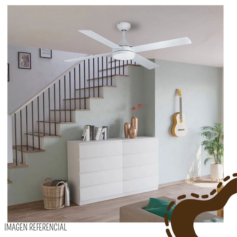 VENTILADOR DE TECHO TREVELY 56” BLANCO - VT-5680 - 3