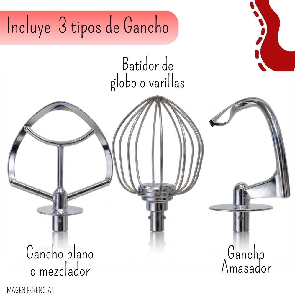 BATIDORA ELECTRICA ORBITAL FINEZZA 8LT DE 2100 WATTS - FZ-6826B - 4