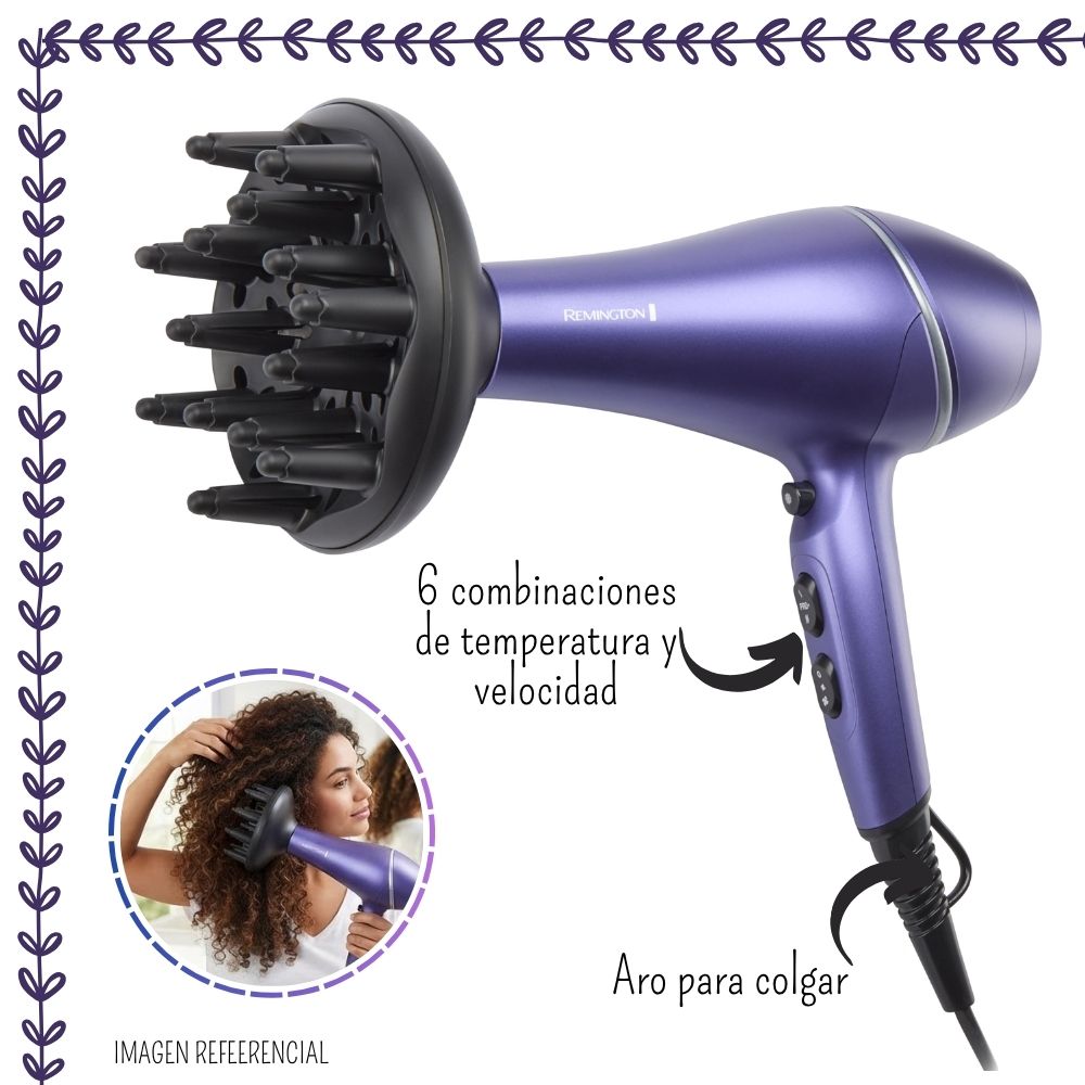 SECADORA DE CABELLO REMINGTON GLOSS AC9350 - 2
