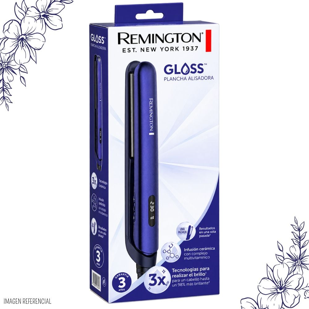 PLANCHA DE CABELLO REMINGTON GLOSS -S9350 - 3