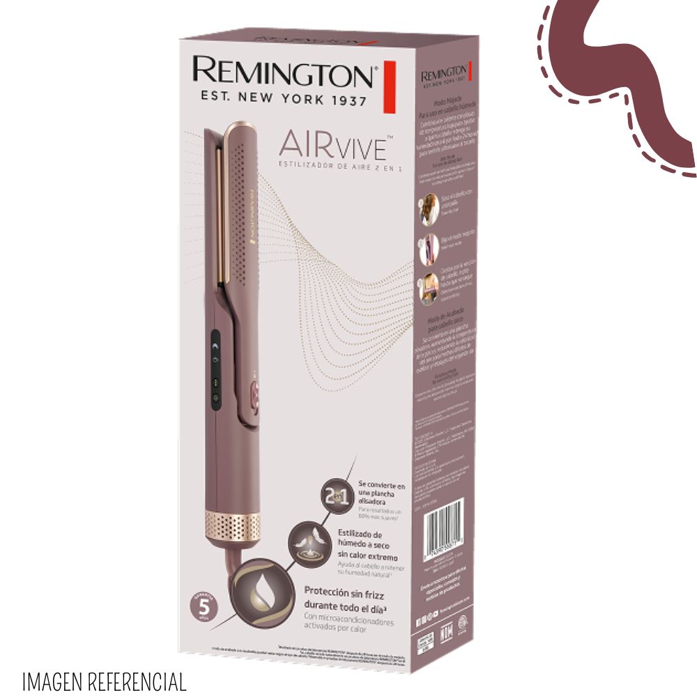 ESTILIZADOR DE AIRE 2 EN 1 REMINGTON AIRVIVE SECA Y ALISA - AS8930 - 8