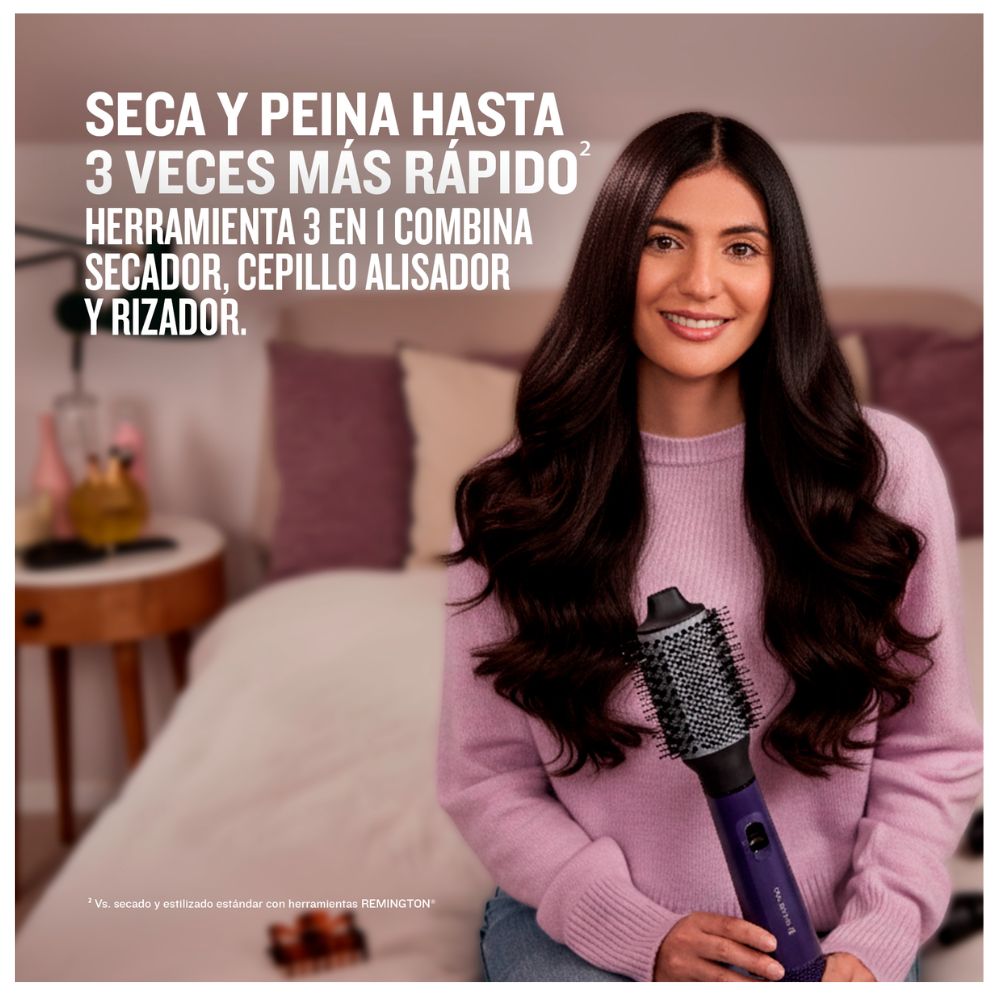 CEPILLO SECADOR REMINGTON GLOSS 3 EN 1 - AS9350 - 9