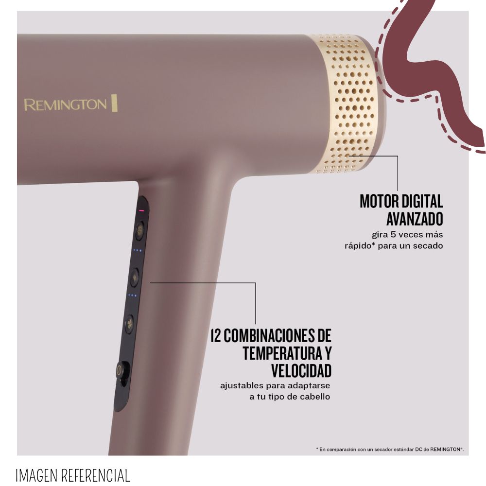 SECADORA DE CABELLO REMINGTON AIRVIVE - EC8930 - 4