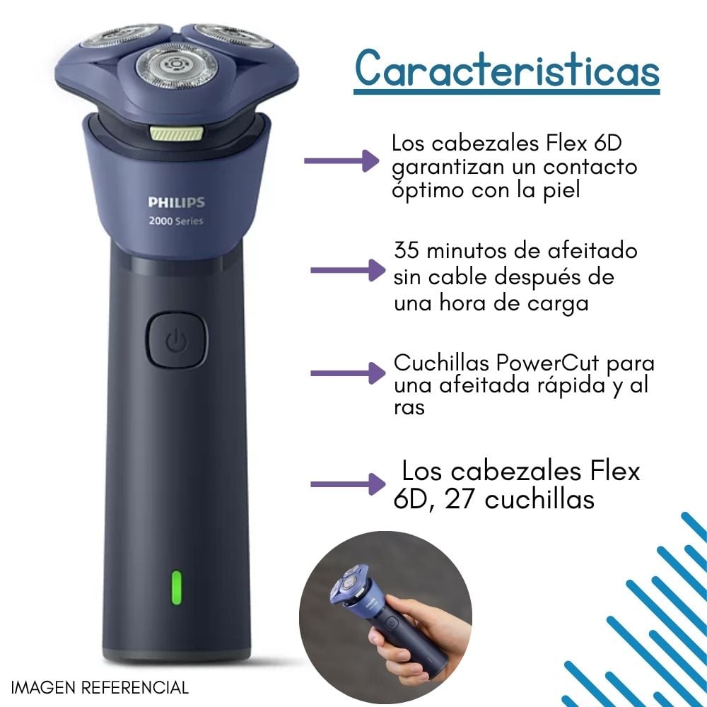 AFEITADORA ELECTRICA PHILIPS S2885/00 - 3