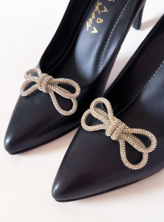STILETTOS IRISABA PARA MUJER MORGANA NEGRO BRILLOSO - 3