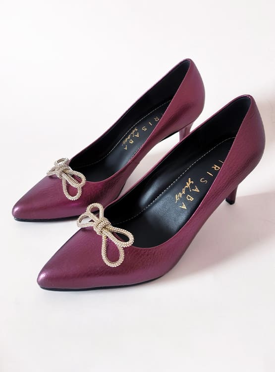 STILETTOS IRISABA PARA MUJER MORGANA GRANATE - 1