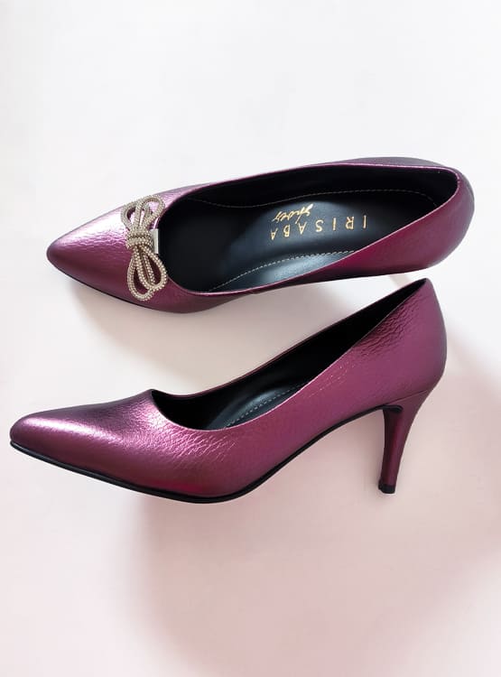 STILETTOS IRISABA PARA MUJER MORGANA GRANATE - 2