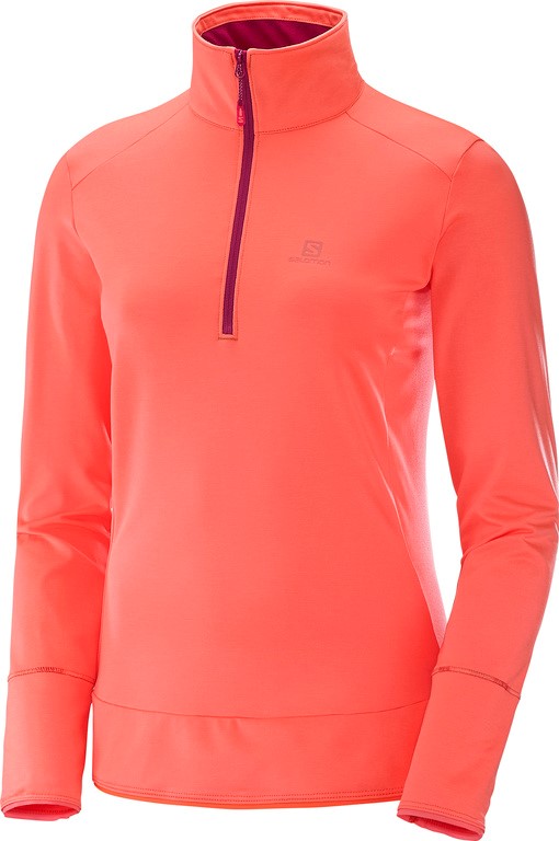 SALOMON CASACA DISCOVERY HZ W MUJER - ROSADO - 1