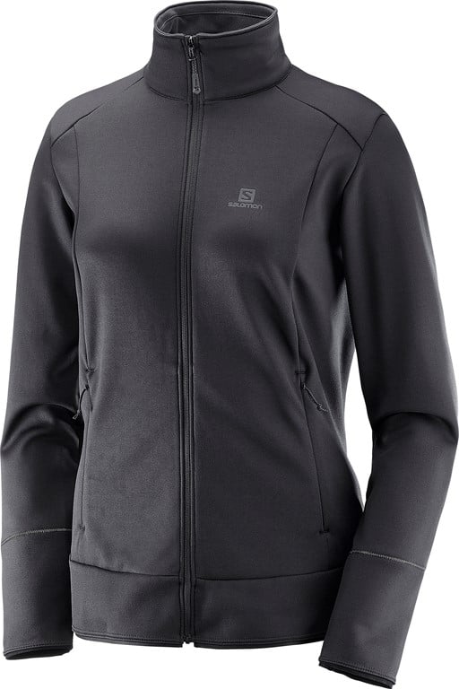 SALOMON CASACA DISCOVERY FZ BK W MUJER - NEGRO - 1