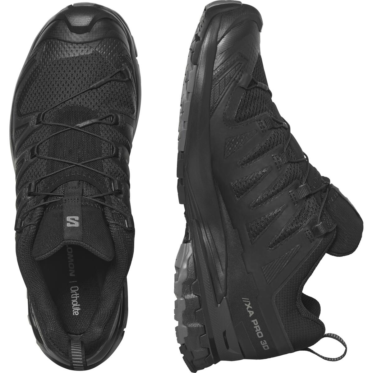 ZAPATILLAS HOMBRE SALOMON TREKKING NEGRO XA PRO 3D - 2