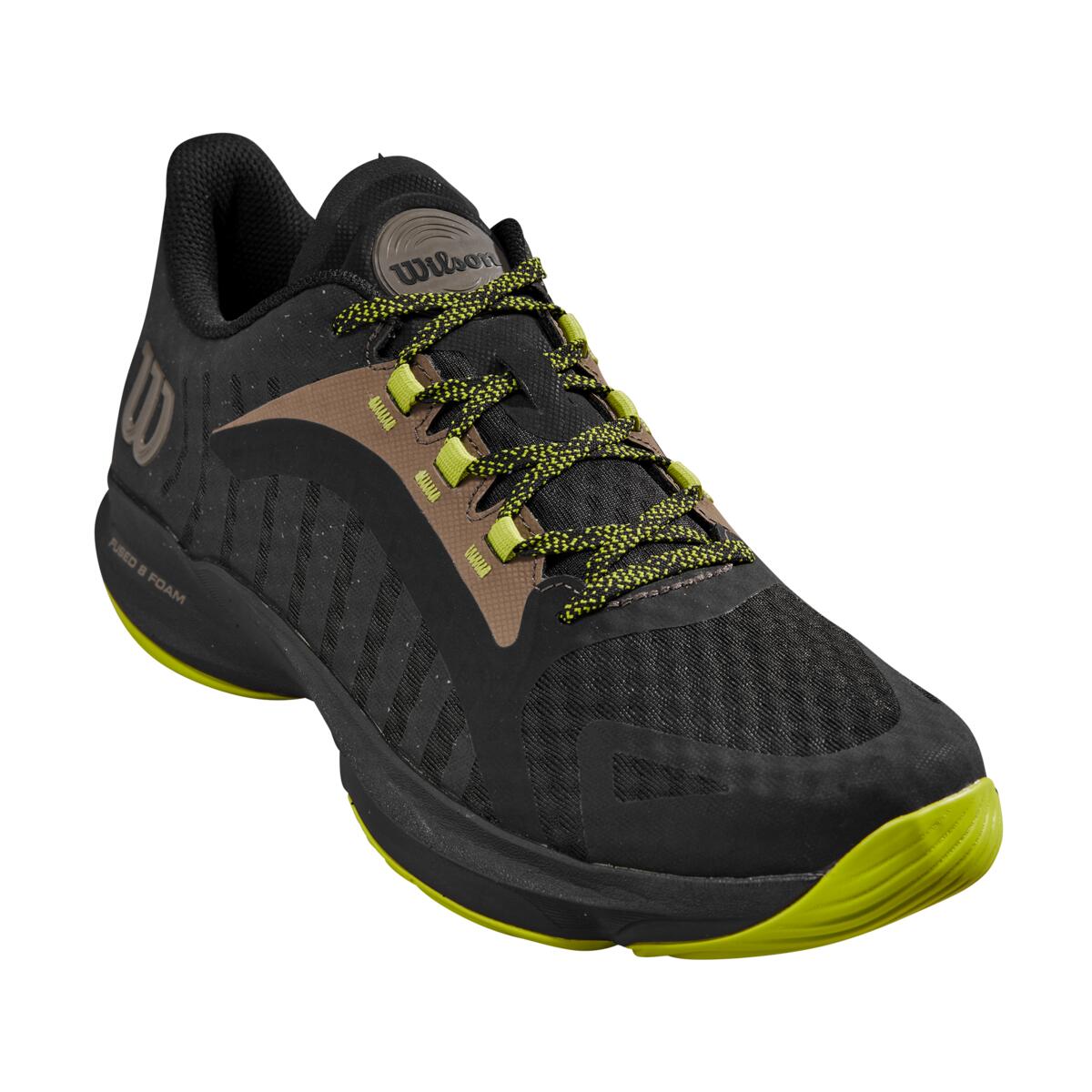 ZAPATILLAS HOMBRE WILSON NEGRO HURAKN PRO BLACK/LIME MASCULINA PADEL HURAKN PRO - 1