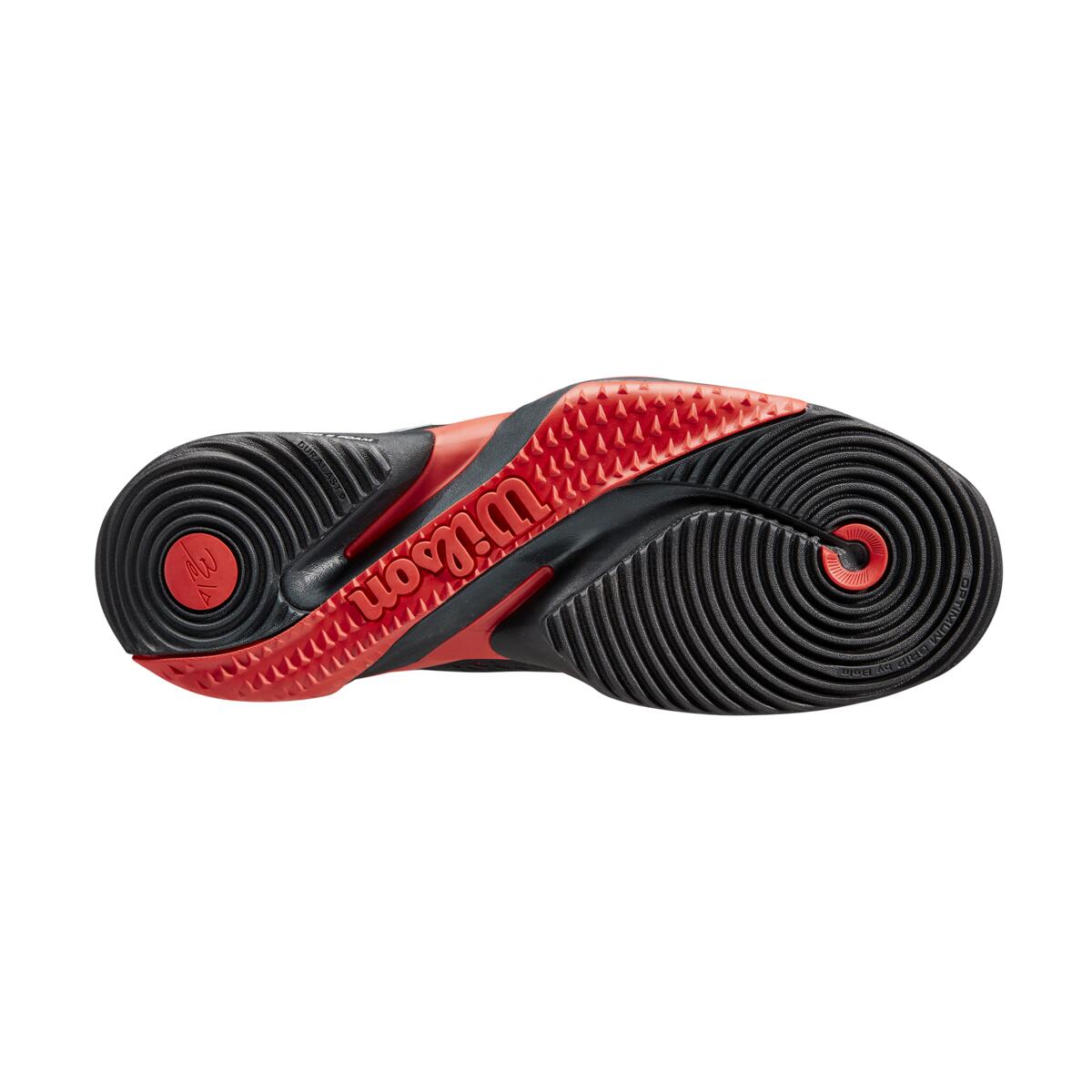WIlson BELA PRO MEN Poppy Red/ White/Black Scarpe Da Padel 42 2/3