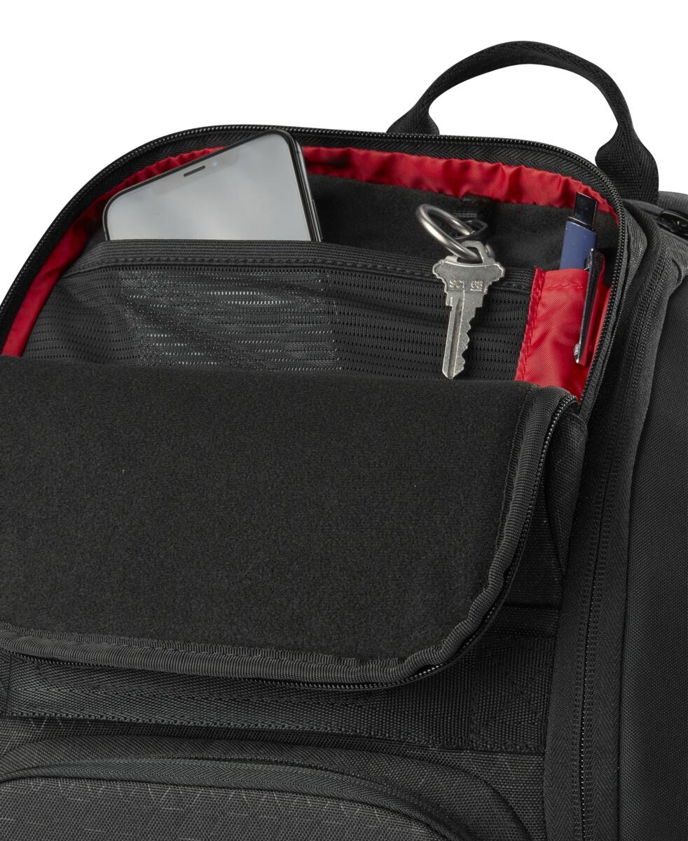 MOCHILA DE TENIS WILSON CLASH V3 BACKPACK BLACK/INFRARED - 4