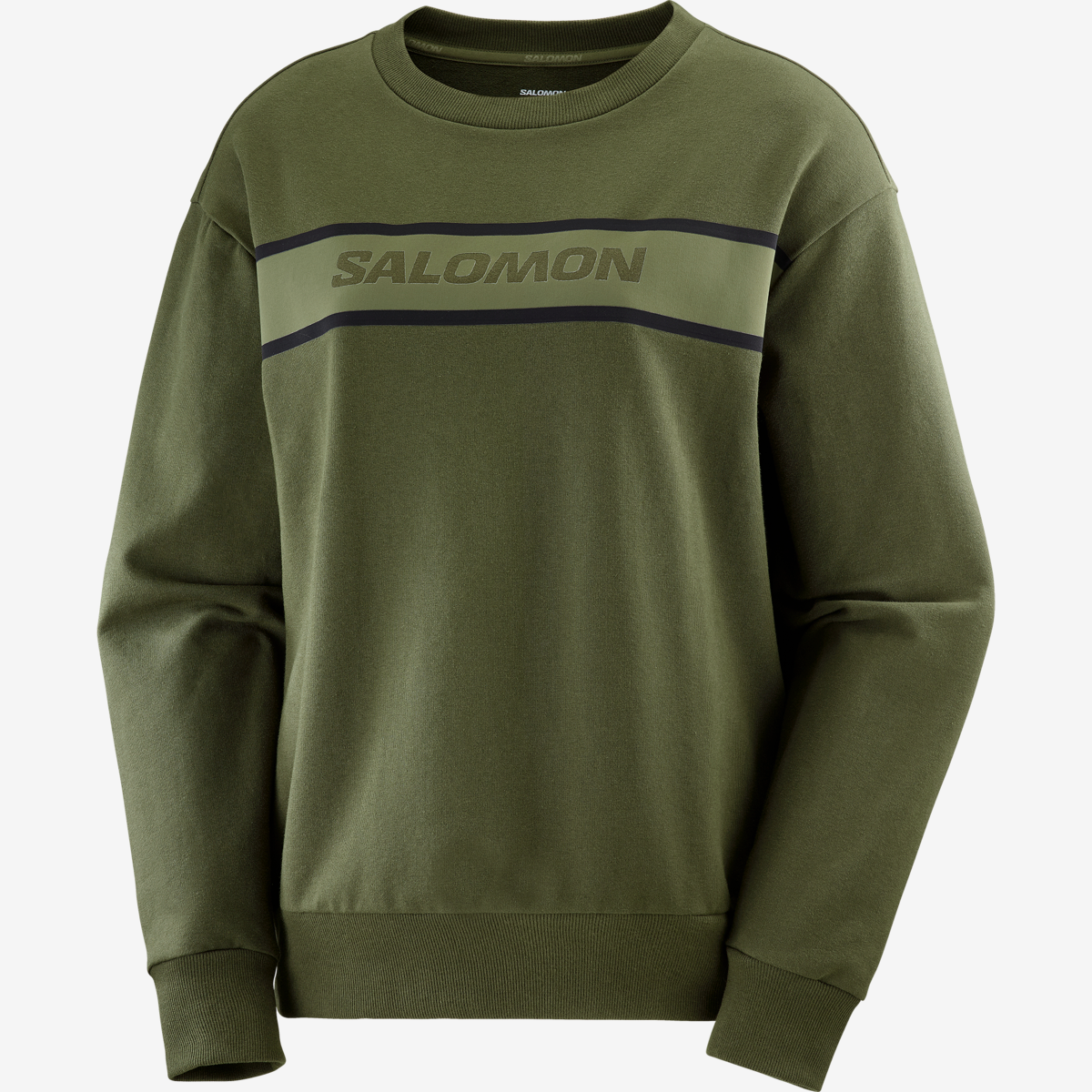 CASACA ESSENTIAL CREW NECK W MUJER - SALOMON - 2
