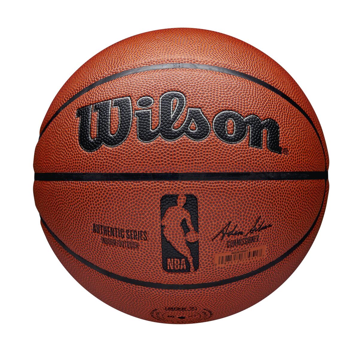 PELOTA DE BASKET NBA AUTHENTIC INDOOROUTDOOR SZ7 - WILSON - 1